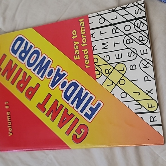 Three Large Print Crossword Puzzles - Picture 3 of 5